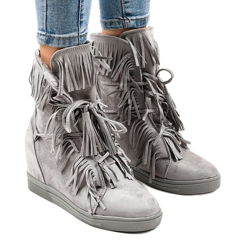 Tênis cinza H6301A-26