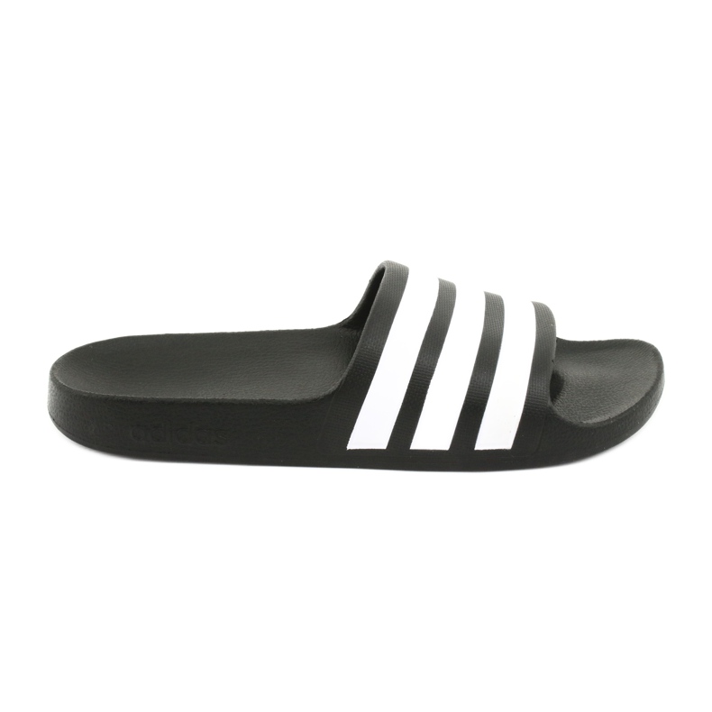 Chinelos Adidas Adilette Aqua K Jr F35556 branco preto
