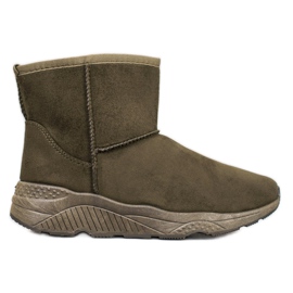 SHELOVET Botas de neve na plataforma verde SHELOVET Botas de neve na plataforma verde