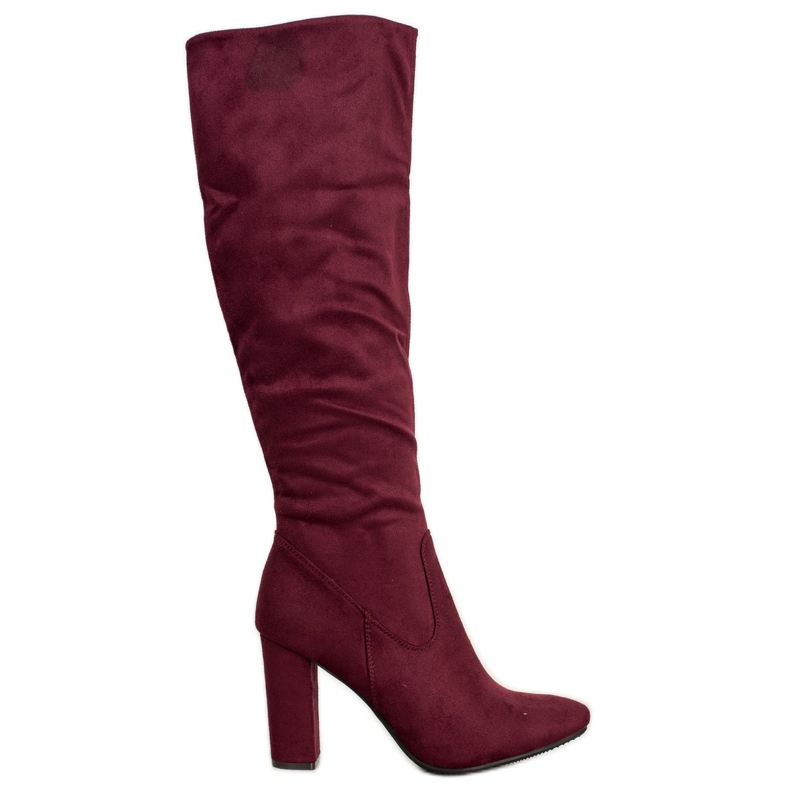 Botas elegantes VINCEZA vermelho