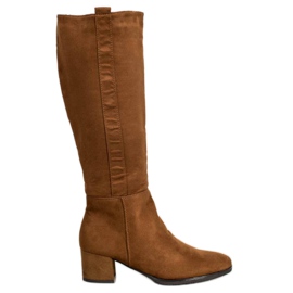 Filippo Botas clássicas marrons castanho