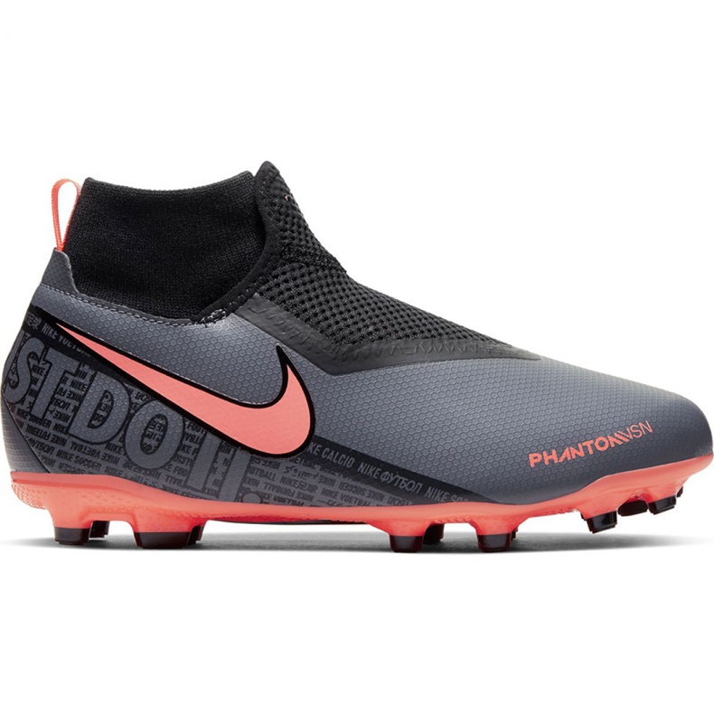 Chuteiras Nike Phantom Vsn Academy Df FG / MG Jr AO3287 080 multicolorido preto