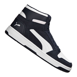 Puma Rebound LayUp Sd M 370219-03 branco preto Puma Rebound LayUp Sd M 370219-03 branco preto