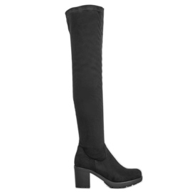 Seastar Botas pretas na plataforma preto Seastar Botas pretas na plataforma preto