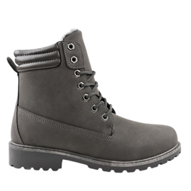 Botas isoladas cinza W19-32