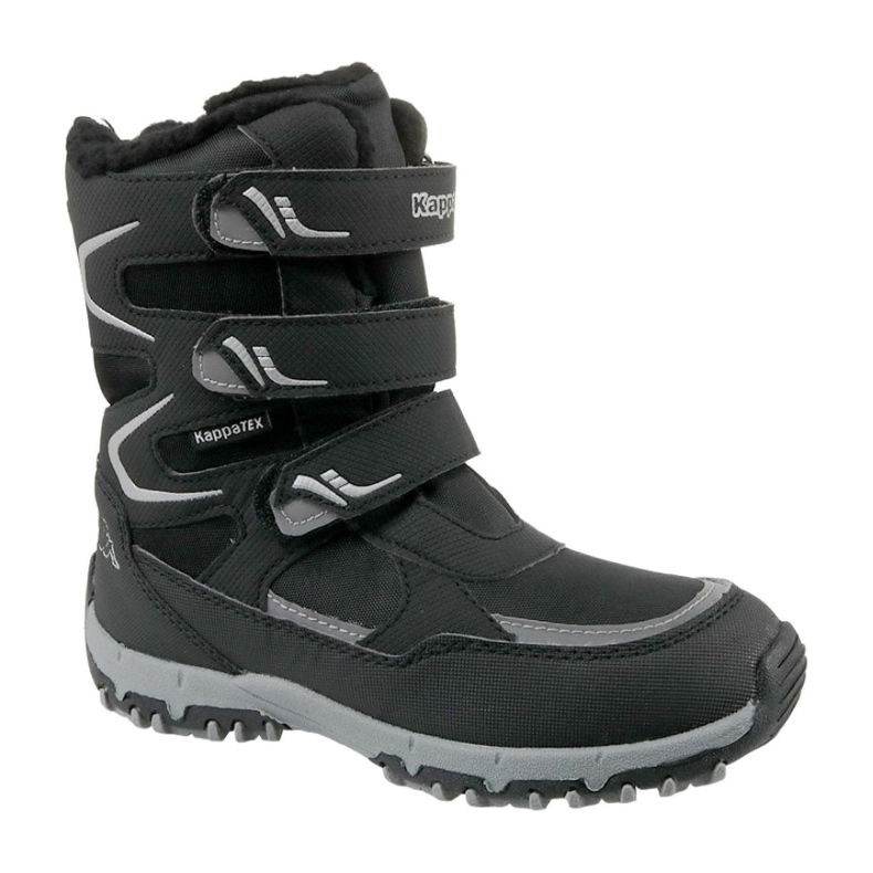 Sapatos de inverno Kappa Great Tex Jr 260558K-1115 preto