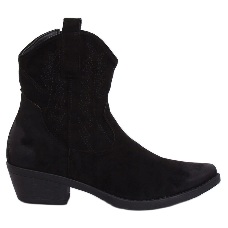 Botas de cowboy pretas para mulheres NC970P pretas preto