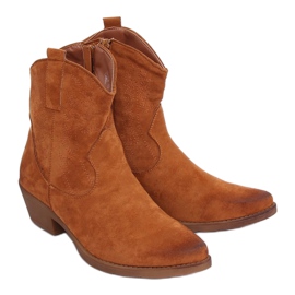 Botas de cowboy camelo NC970P Camel marrom