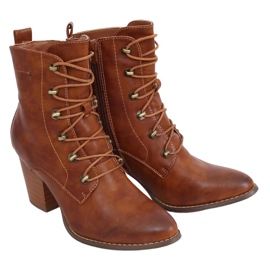 Botas de amarrar camelo 3698 Camel castanho