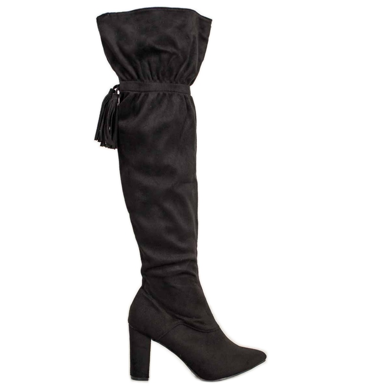 Seastar Botas Pretas Com Franjas preto