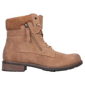 Goodin botas marrons castanho
