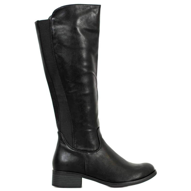 Super Me Botas clássicas com elástico preto