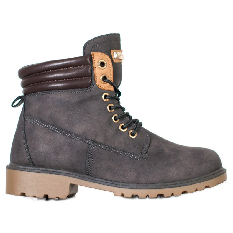 SHELOVET Trappers elegantes cinza
