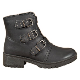 J. Star Trabalhadores negros com fechos preto J. Star Trabalhadores negros com fechos preto