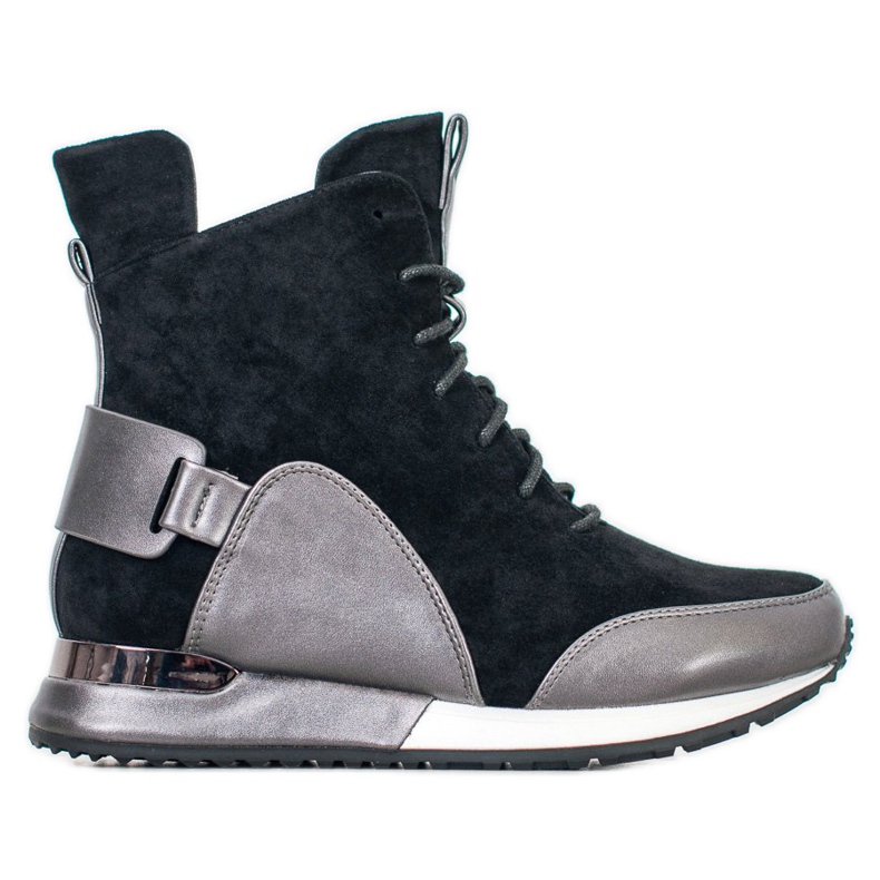 Goodin Tênis da Moda preto cinza