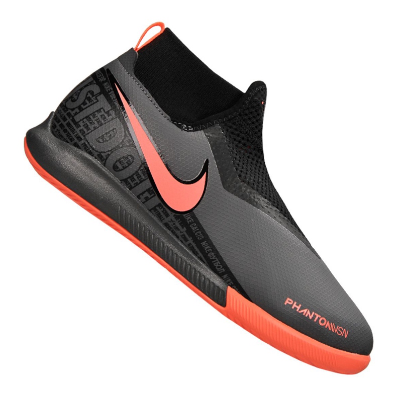 Sapatos de interior Nike Phantom Vsn Academy Df Ic Jr AO3290-080 azul cinza