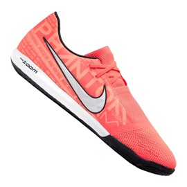 Chuteiras Nike Zoom Phantom Vnm Pro Ic M BQ7496-810 laranjas e tintos