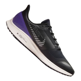 Tênis de corrida Nike Air Zoom Pegasus 36 Shield M AQ8005-002 preto roxo
