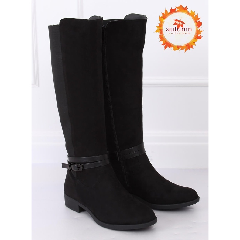 Preto Preto NC709 para mulher Preto