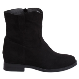 Botas pretas em salto oculto NC980 preto