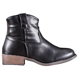 Nio Nio Botas de cowboy pretas preto