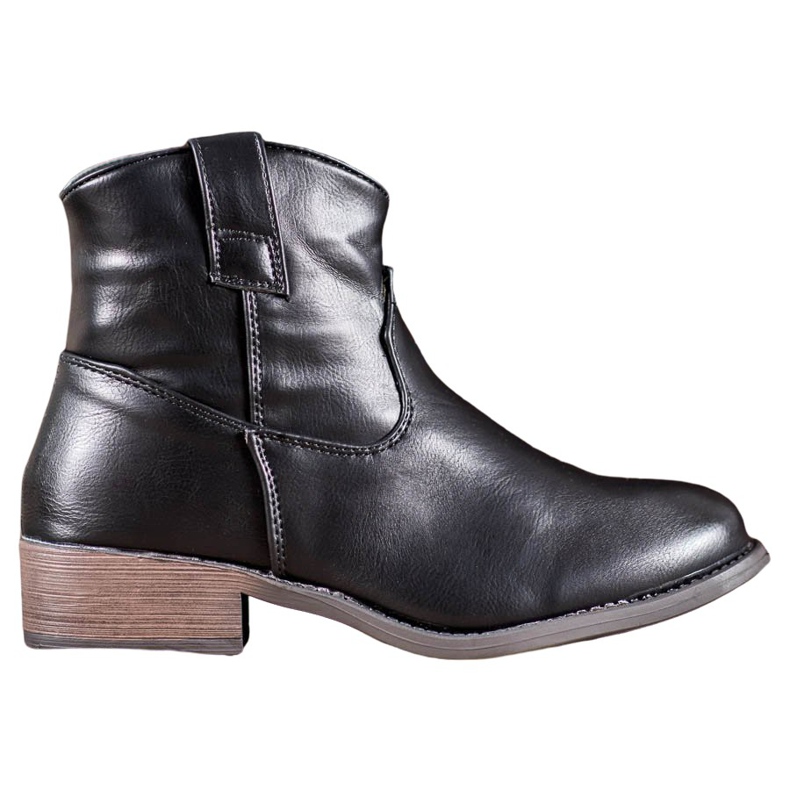 Nio Nio Botas de cowboy pretas preto