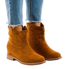 Botas de cowboy marrons NC981 marrom
