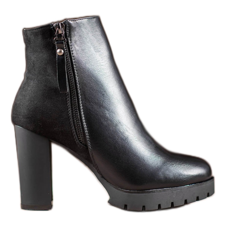 Bestelle Botas pretas na plataforma preto