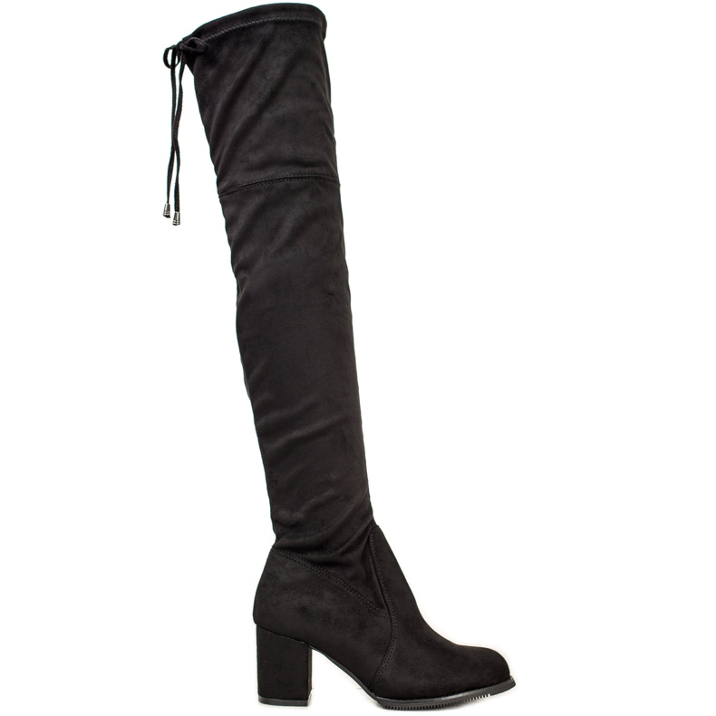 J. Star Botas deslizantes em um poste preto