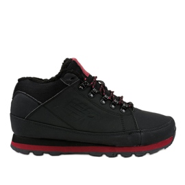 Botas de neve pretas 9WH917 isoladas preto Botas de neve pretas 9WH917 isoladas preto