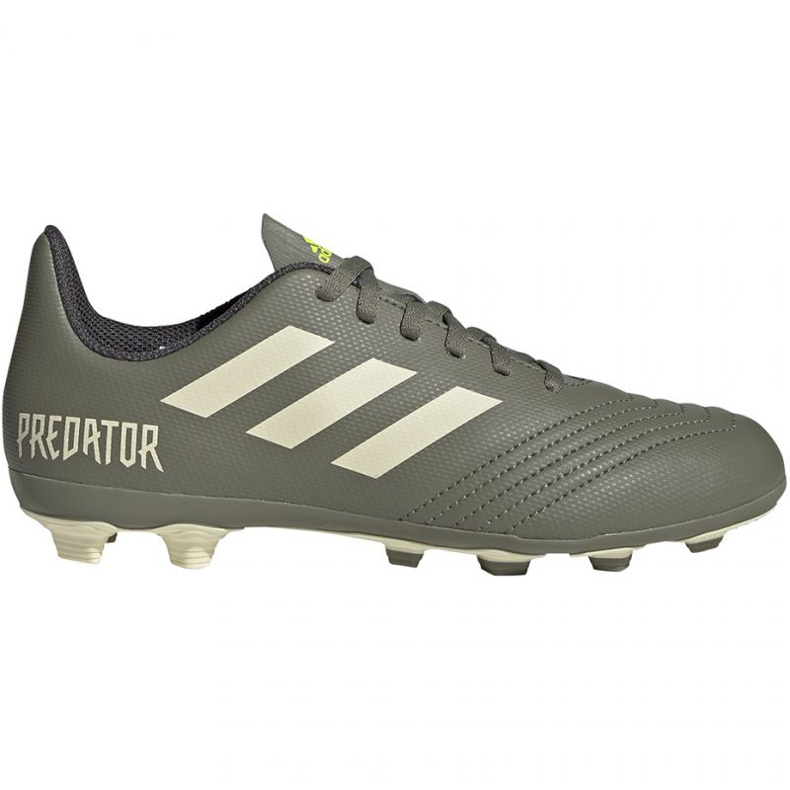Chuteiras Adidas Predator 19.4 FxG Jr EF8221 multicolorido cinza