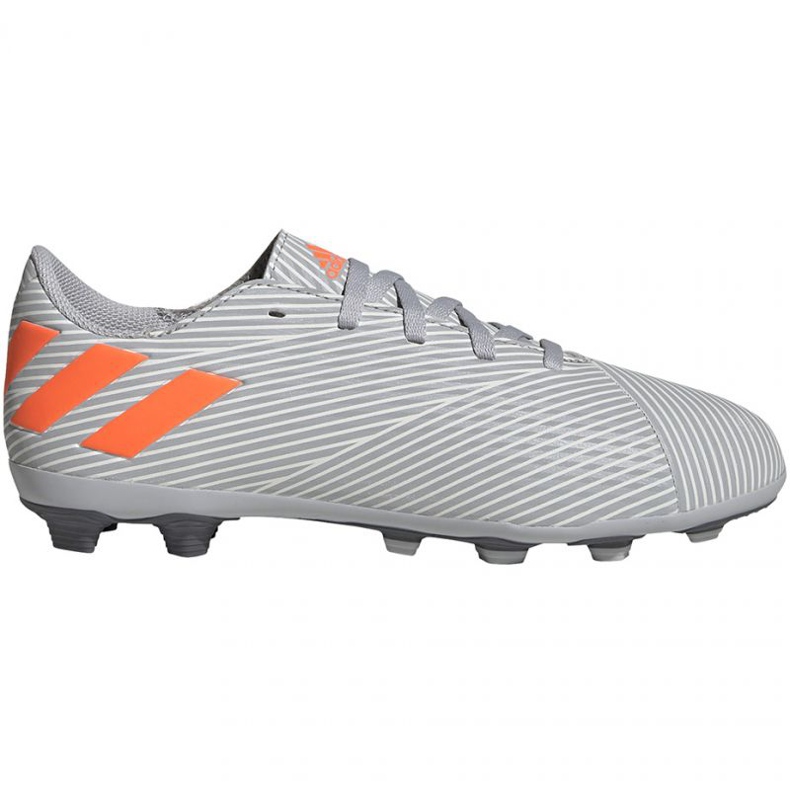 Chuteiras Adidas Nemeziz 19.4 FxG Jr EF8305 multicolorido cinza