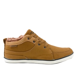 Tênis masculino isolado marrom 14M476