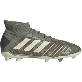 Chuteiras Adidas Predator 19.1 Jr Fg EF8214 verde verde