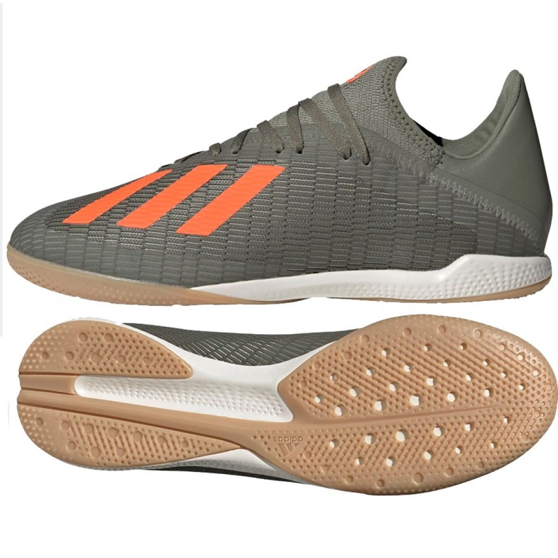 Sapatos de interior adidas X 19.3 In M EF8367 cinza cinza