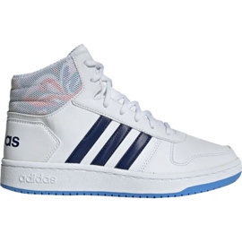 Sapatilhas Adidas Hoops Mid 2.0 Jr EE8546 branco