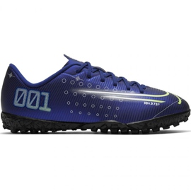 Chuteiras de futebol Nike Mercurial Vapor 13 Academy Mds Tf Jr CJ1178 401 marinha marinha