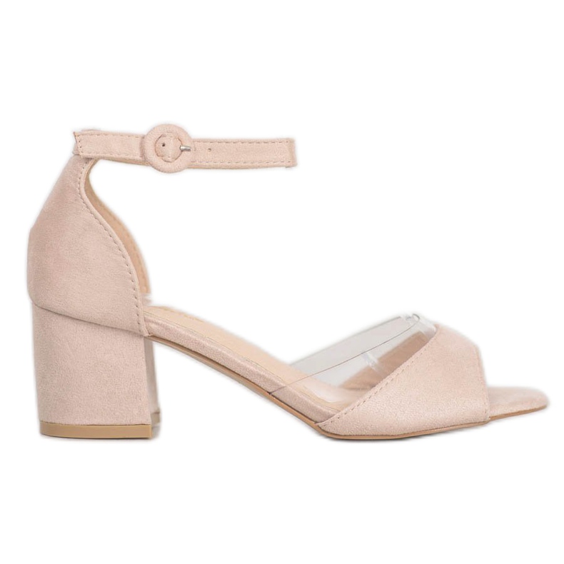 SHELOVET Bombas de camurça castanho