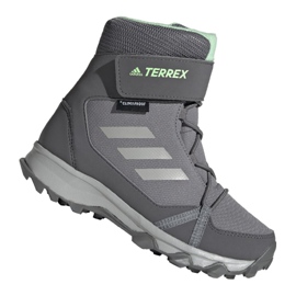 Tênis Adidas Terrex Snow Cf Cp Cw Jr G26580 cinza