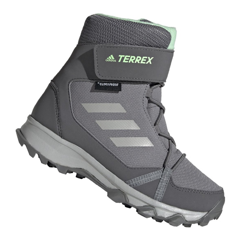 Tênis Adidas Terrex Snow Cf Cp Cw Jr G26580 cinza