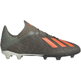 Chuteiras Adidas X 19.2 Fg M EF8364 verde cinza