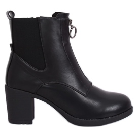 Botas com salto confortável preto SG-363 Preto