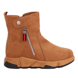 Botas em estilo camelo esportivo SJ1938 Camel marrom