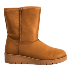 Kylie High Mukluki marrom