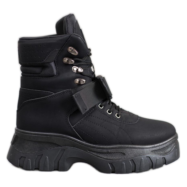 Seastar Botas quentes da moda preto Seastar Botas quentes da moda preto