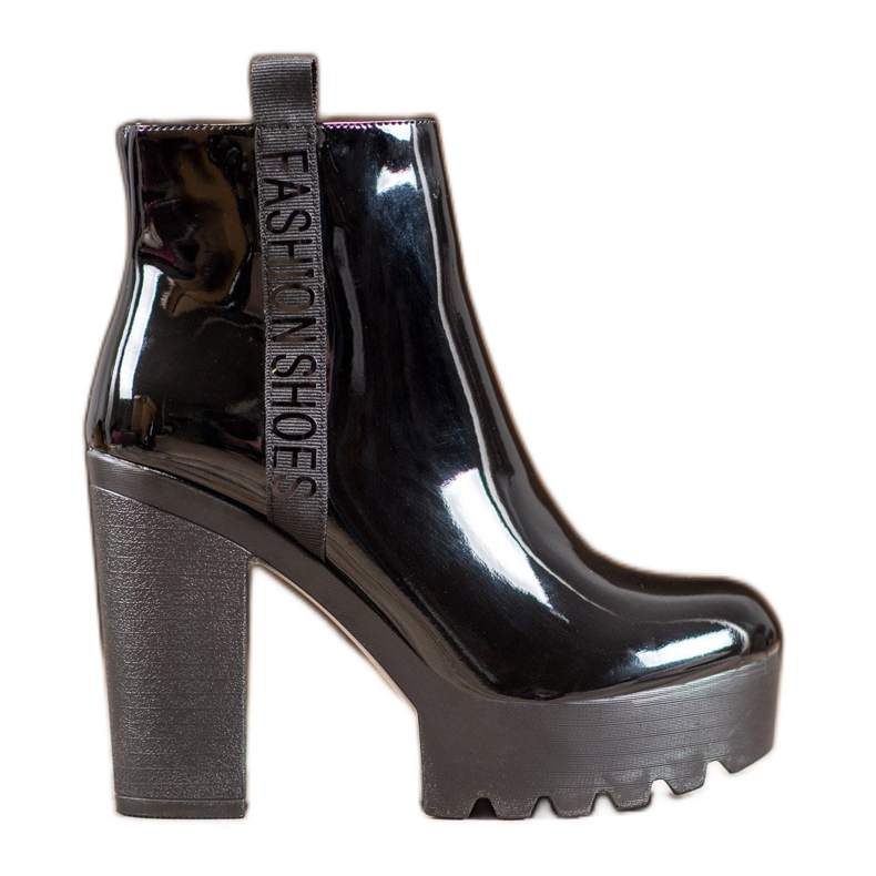 Seastar Botas Laquered Fashion preto