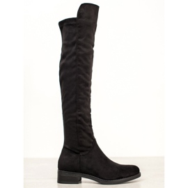 Seastar Botas Pretas Sobre o Joelho preto