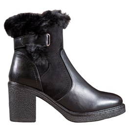 SHELOVET Botas Com Pele preto