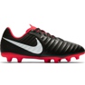 Chuteiras de futebol Nike Tiempo Legend 7 Club Mg Jr AO2300 006 branco, preto, vermelho preto