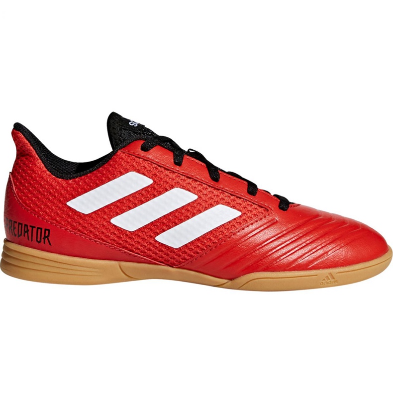Chuteiras Adidas Predator Tango 18.4 Sala Jr DB2343 vermelho vermelho Chuteiras Adidas Predator Tango 18.4 Sala Jr DB2343 vermelho vermelho